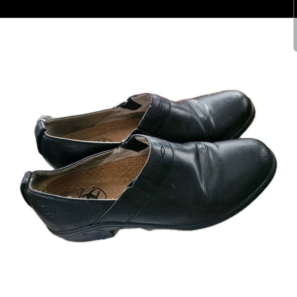 Ariat Black Leather Clogs
